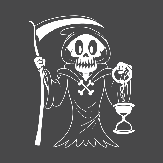 That's all Dude Grim Reaper Death 30s Old Cartoon Halloween Party Gift by Juandamurai