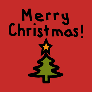 Merry Christmas Tree T-Shirt