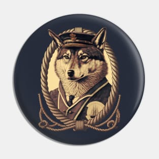 Sailor Wolf Pin