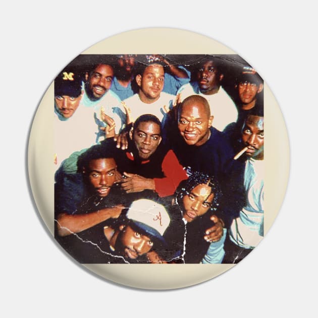 Menace II Society - Behind the Scenes Distressed Pin by M.I.M.P.