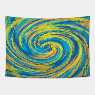 Starburst Spiral Tapestry