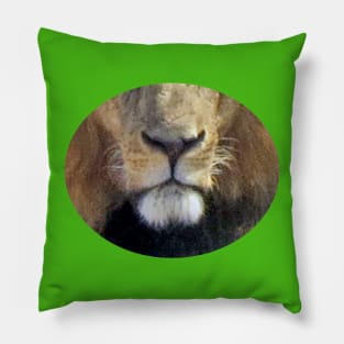 Lion Oval Pillow