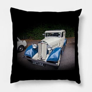 Rover 10 classic car Pillow