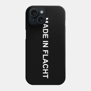 Made in Flacht (white) Phone Case