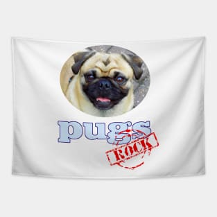 Pugs Rock! Tapestry