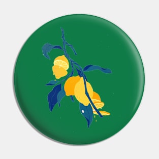 The vector lemon Pin