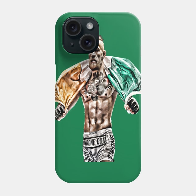 Conor McGregor: Forever Notorious Phone Case by flashbackchamps