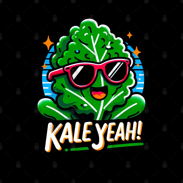 Kale Yeah! Gardening Lover Gift by T-shirt US