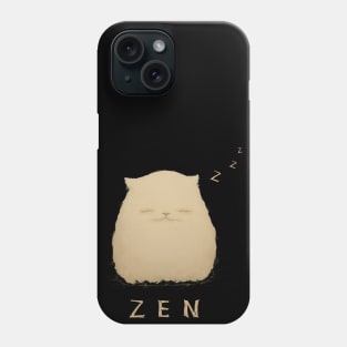 Cat Zen zzz Phone Case