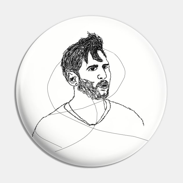 Scribble art - messi Pin by Nekart