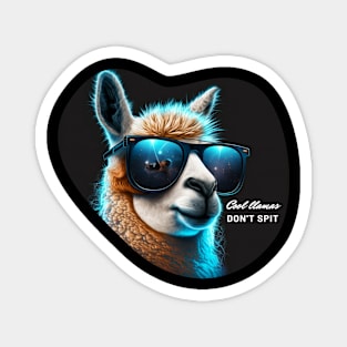 Cool llamas don't spit Magnet