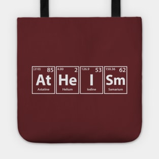 Atheism (At-He-I-Sm) Periodic Elements Spelling Tote