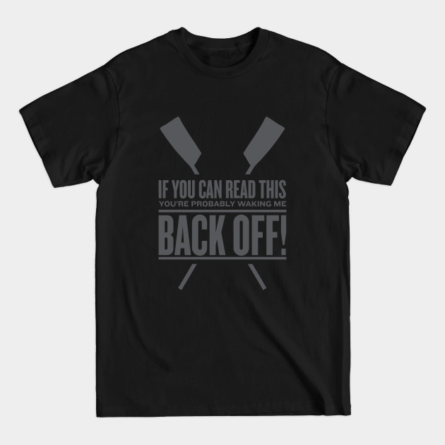 Disover Back Off - Row - T-Shirt