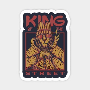 King of the street Magnet