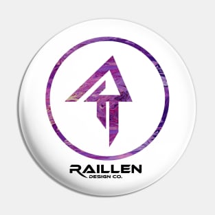 Raillen Purple Haze Logo Pin