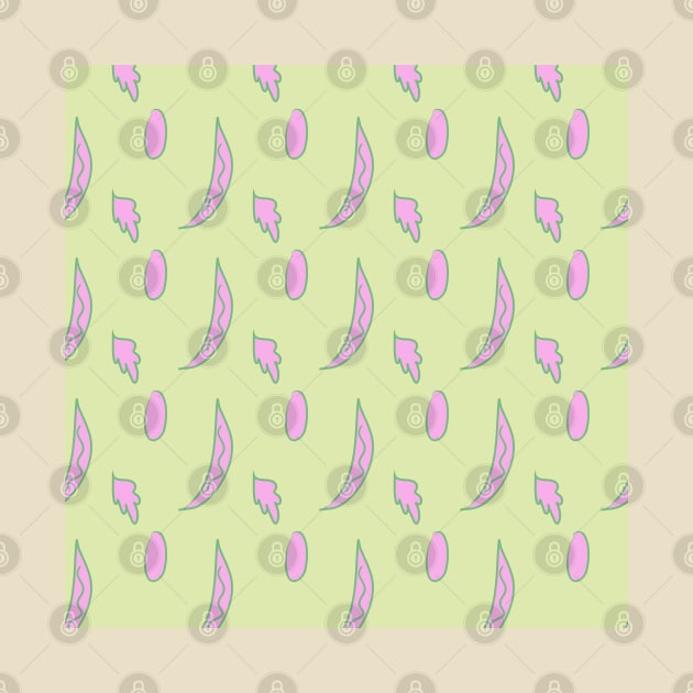 Background illustration green with leaf, plant decorative design pattern, ornament by grafinya