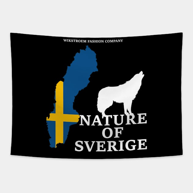 Sweden Scandinavia Europe Vacation Travel Tapestry by Wikstroem