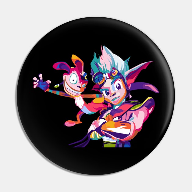Jak and Daxter pop Pin by sullyink