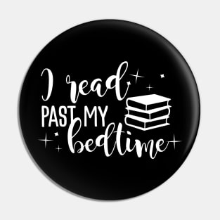 I read past my bedtime Pin
