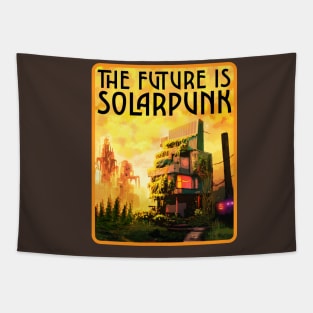 THE FUTURE IS SOLARPUNK Tapestry