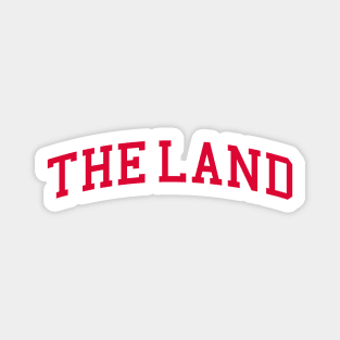 The Land Baseball Magnet