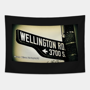 Wellington Road, Los Angeles, California by Mistah Wilson Tapestry