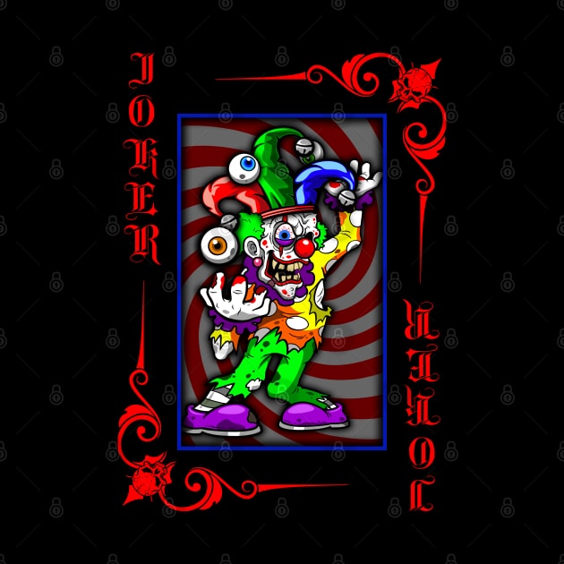 G.O.N. CARD DECK (JOKER RED) by GardenOfNightmares