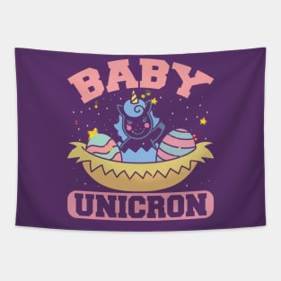 A Funny Unicorn Design Tapestry