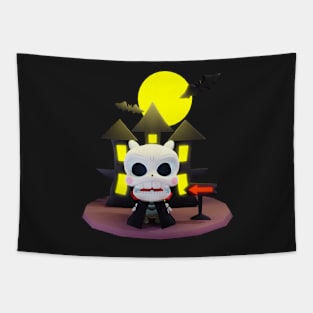 Skull Dracula House Tapestry