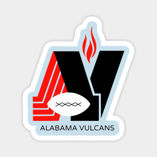 Defunct Alabama Vulcans AFA Football 1979 Magnet