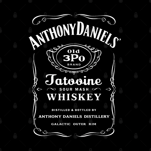 Anthony Daniels' StarWhiskey Mashup by GeekGiftGallery