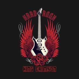 Fly Wings Guitar King Crimson T-Shirt