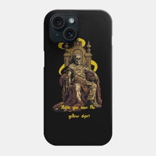 The King in Yellow Phone Case