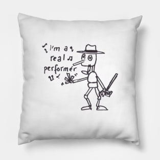 Puppet Performer Pillow