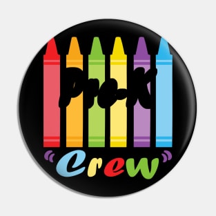 Pre K Crew Teacher Pin