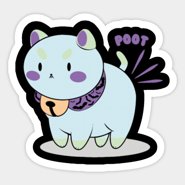 Lil Poot Monster - Lil Poot Monster - Sticker | TeePublic