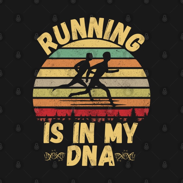 Running Is In My Dna by Myartstor 