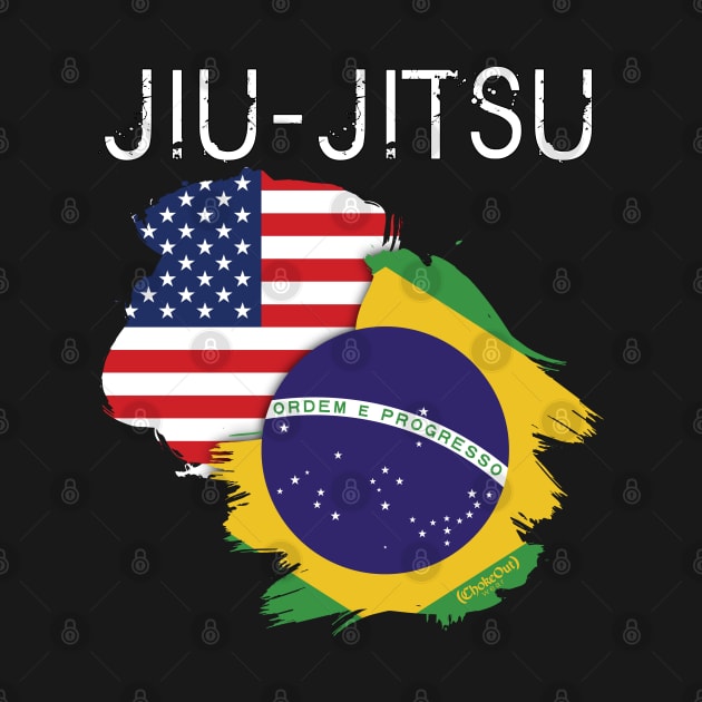 Jiu-jitsu: USA-Brazil by albertobravoart