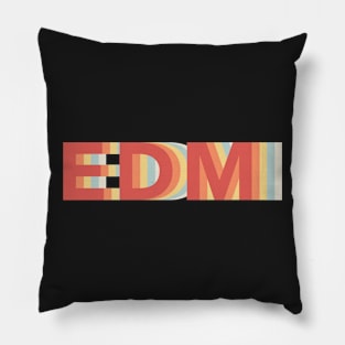 Vintage Retro EDM Pillow