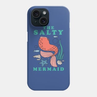 the salty mermaid vintage Phone Case