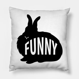 Funny Bunny Pillow