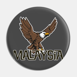 Malaysia Eagle logo Pin