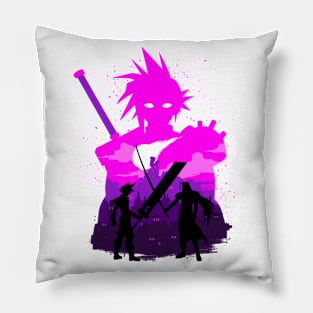 Retro Fantasy Pillow