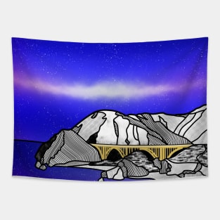 Big Sur Bridge Tapestry