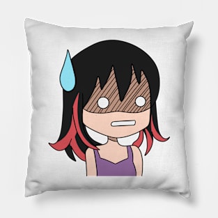 Anime Character is Shocked Pillow