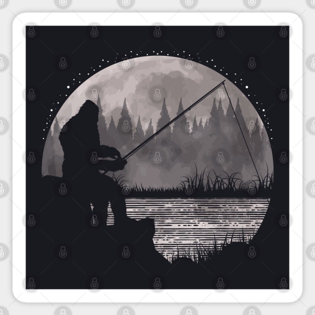 Bigfoot Fishing - Bigfoot Fishing - Sticker