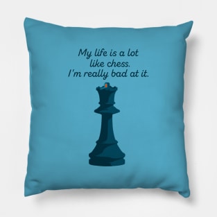 Chess Joke Pillow