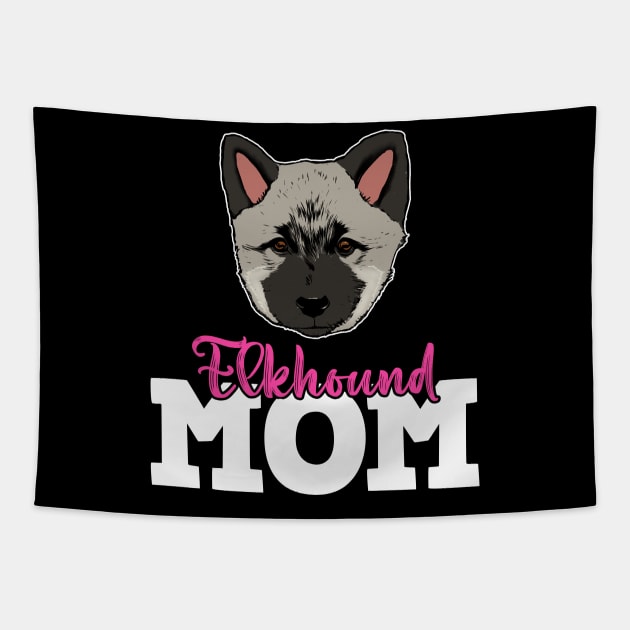 Elkhound Mom Tapestry by SmithyJ88