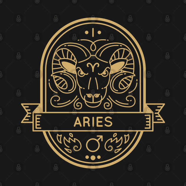 Aries Golden Sigil by MimicGaming