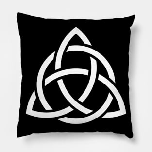 Triquatra Celtic Wiccan Pagan Witchcraft Symbol Pillow